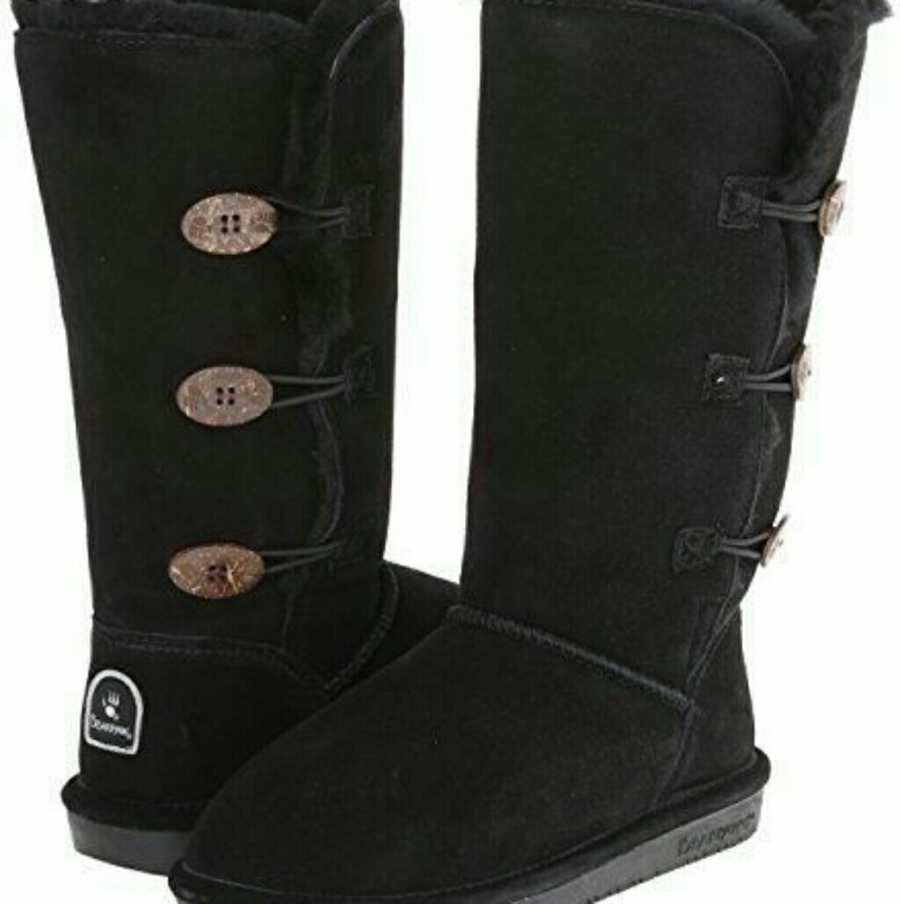 Bearpaw lauren size 8 bailey 3 button